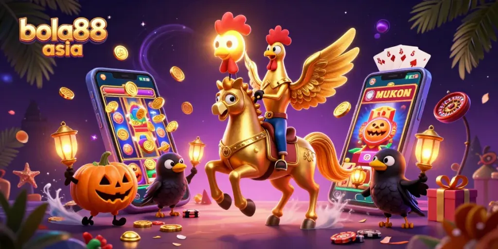 Experience the thrill of bola88 asia by winning big at this vibrant casino scene!